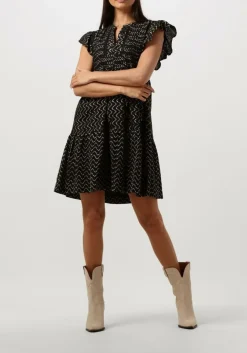zwarte aaiko mini jurk jodi gold co 520