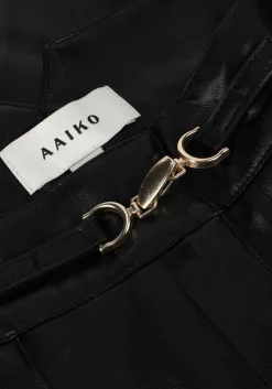 zwarte aaiko pantalon sonja pu 766