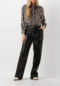 zwarte aaiko pantalon sonja pu 766