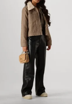 zwarte aaiko pantalon sonja pu 766