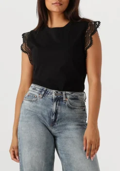 zwarte aaiko t-shirt cora fancy co 144