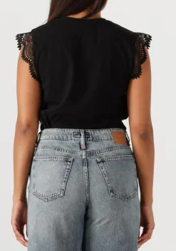 zwarte aaiko t-shirt cora fancy co 144