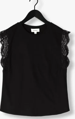 zwarte aaiko t-shirt cora fancy co 144