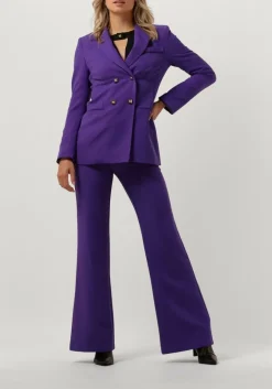 zwarte access blouses blouse with front v opening