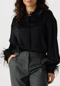 zwarte access blouses d44-7044-198