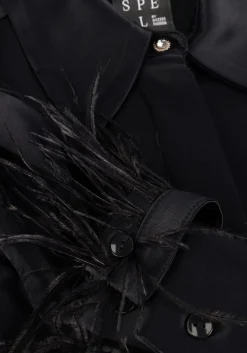 zwarte access blouses d44-7044-198