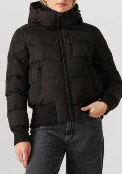 zwarte airforce gewatteerde jas tate bomber