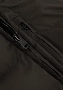 zwarte airforce gewatteerde jas tate bomber