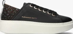 zwarte alexander smith lage sneakers wembley