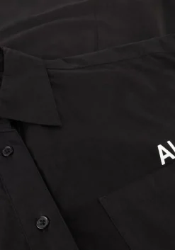 zwarte alix the label blouses ladies woven oversized poplin blouse