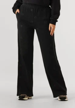 zwarte alix the label joggingbroek logo sweat pant