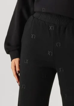 zwarte alix the label joggingbroek logo sweat pant