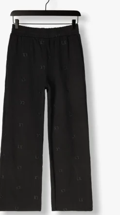zwarte alix the label joggingbroek logo sweat pant