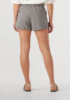 zwarte alix the label korte broek ladies woven boucle shorts