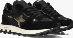 zwarte ama brand deluxe lage sneakers s.run w