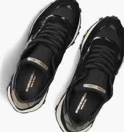 zwarte ama brand deluxe lage sneakers s.run w