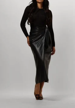 zwarte amaya amsterdam midirok han skirt