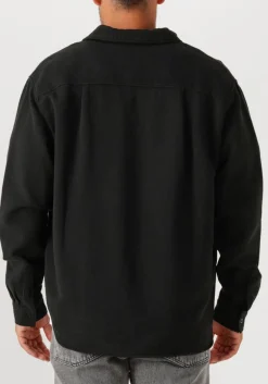 zwarte american vintage overshirt afaz chemises
