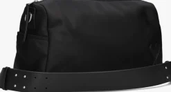 zwarte ami paris schoudertas ll706 nylon