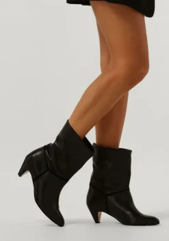 zwarte anonymous copenhagen enkellaarsjes jassi 50 stiletto