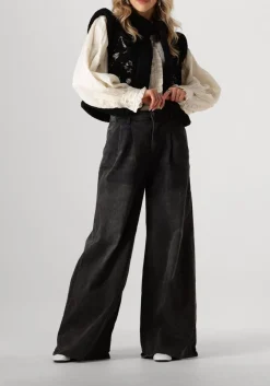 zwarte antik batik gilet saliba gilet