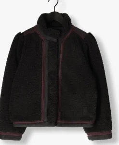 zwarte antik batik teddy jas sally jacket