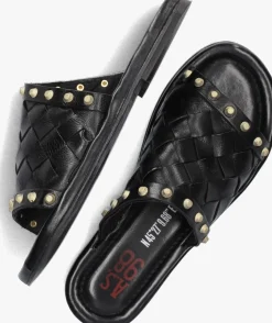 zwarte a.s.98 slippers you b74002