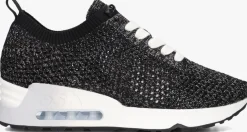 zwarte ash lage sneakers laika