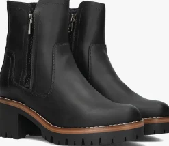 zwarte ayana enkellaarsjes 854