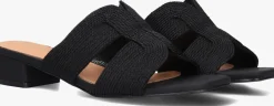 zwarte ayana slippers 0325-8