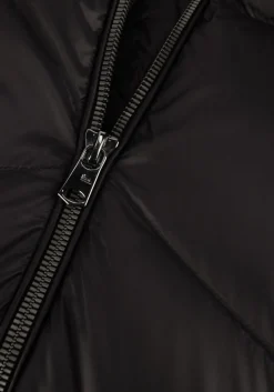 zwarte beaumont gewatteerde jas noel