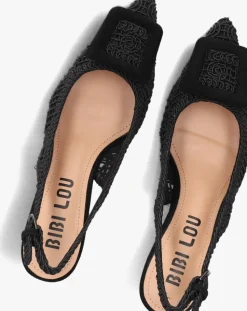 zwarte bibi lou slingbacks 652z61vk