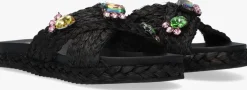 zwarte bibi lou slippers 889z70hg