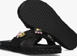 zwarte bibi lou slippers 889z70hg