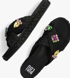 zwarte bibi lou slippers 889z70hg
