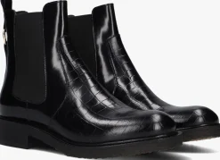 zwarte billi bi chelsea boots a7103
