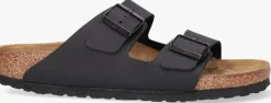 zwarte birkenstock slippers arizona