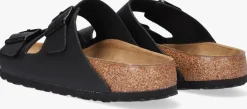 zwarte birkenstock slippers arizona