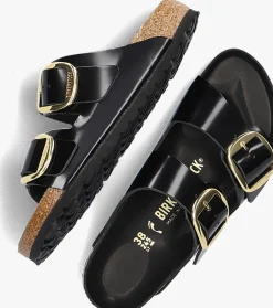 zwarte birkenstock slippers arizona dames