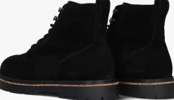 zwarte birkenstock veterboots highwood lace mid m