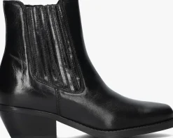 zwarte blasz enkellaarsjes 2dotta208