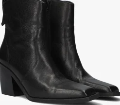 zwarte blasz enkellaarsjes 14