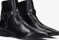 zwarte blasz enkellaarsjes l63203