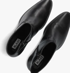 zwarte blasz enkellaarsjes 102