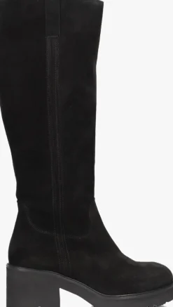 zwarte blasz hoge laarzen evs-5014