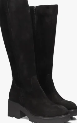 zwarte blasz hoge laarzen evs-5014