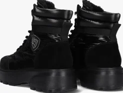 zwarte blauer veterboots blanca03