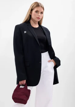 zwarte blaze blazer tailored blaze