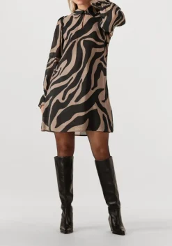 zwarte bruuns bazaar midi jurk bbarmada dress