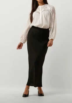 zwarte bruuns bazaar midirok joanelle skirt